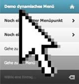 Dynamische Navigation in FileMaker mit dem MBS-Plugin und JQuery.