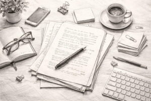 Servicio de artículos para su propia revista