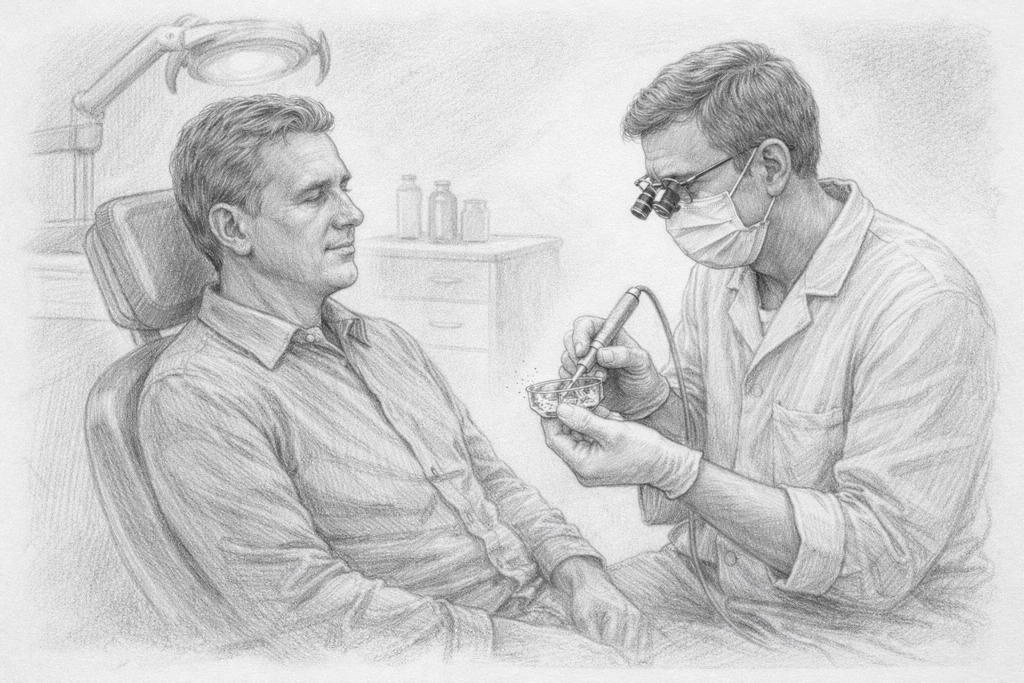 Corrección y afilado de la férula CMD