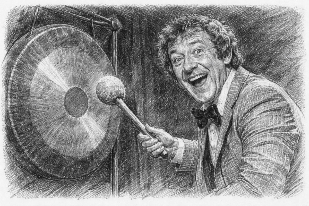 Dieter Hallervorden y el gong