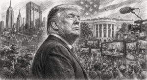 Donald Trump en el sistema estadounidense