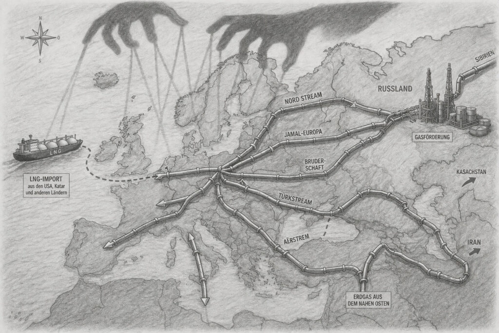 ГРП на природном газе и энергетическая политика - внешнее влияние