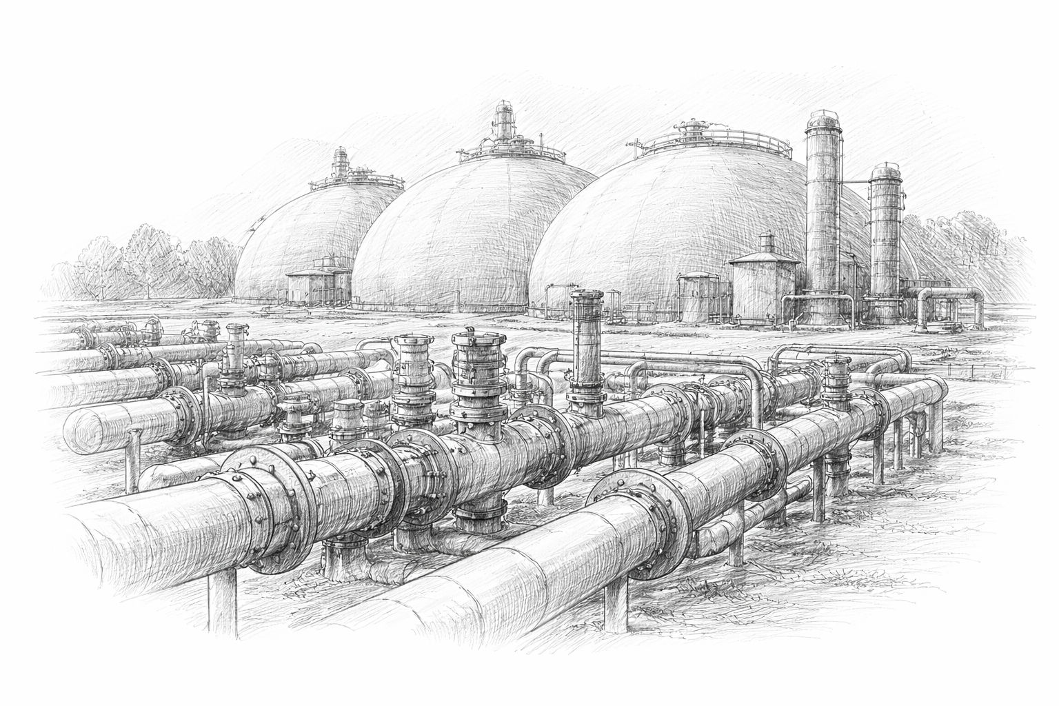 Gasspeicher in Deutschland