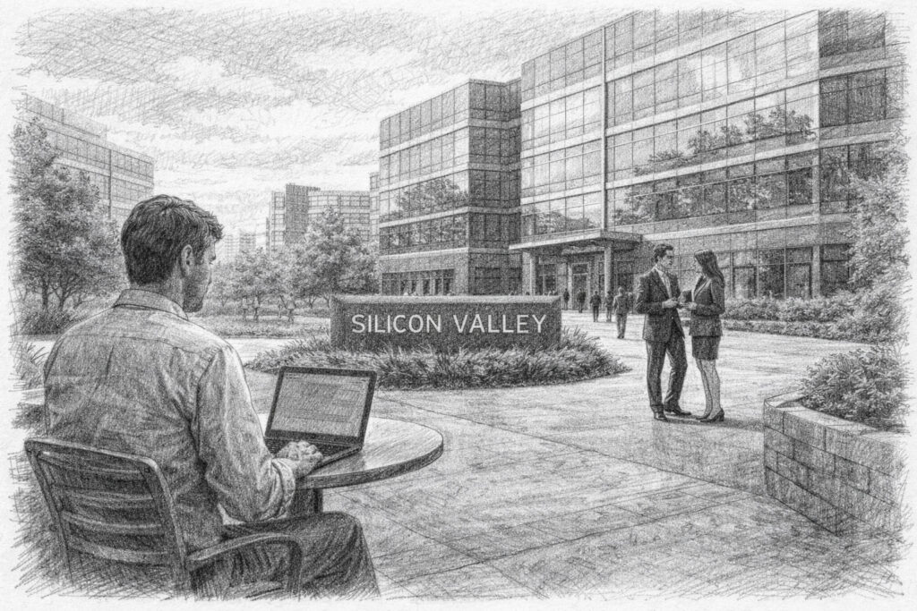 J. D. Vance im Silicon Valley