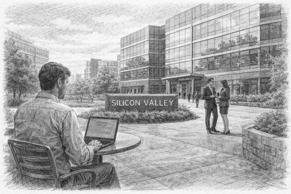 J. D. Vance em Silicon Valley