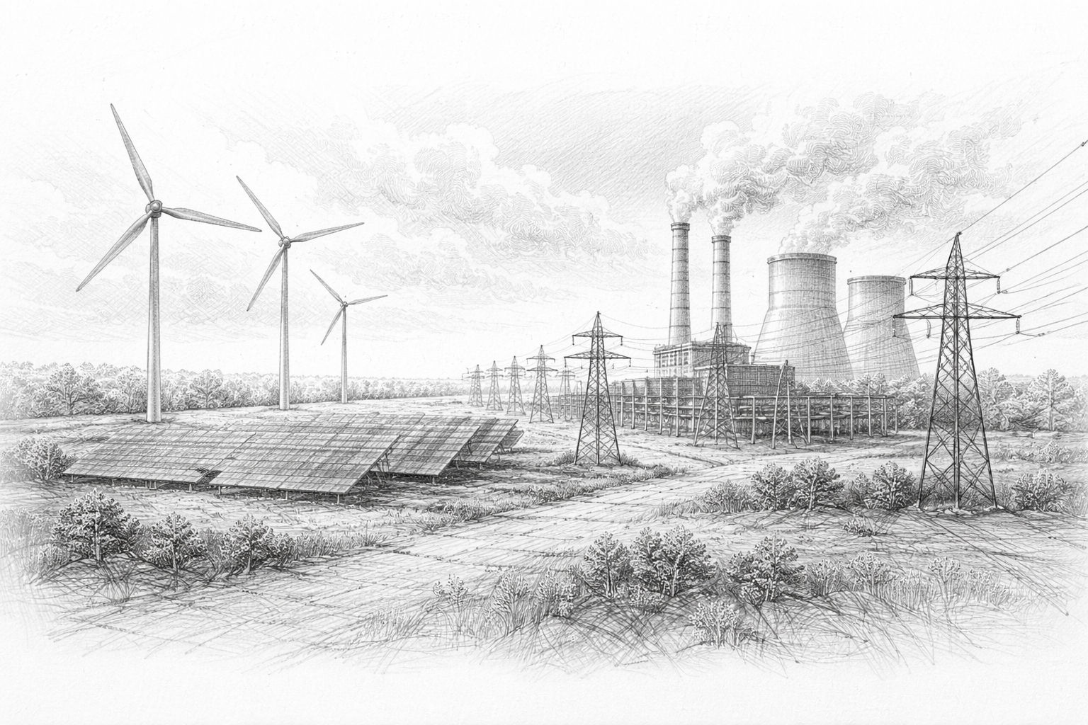 Mix aus allen Energieformen