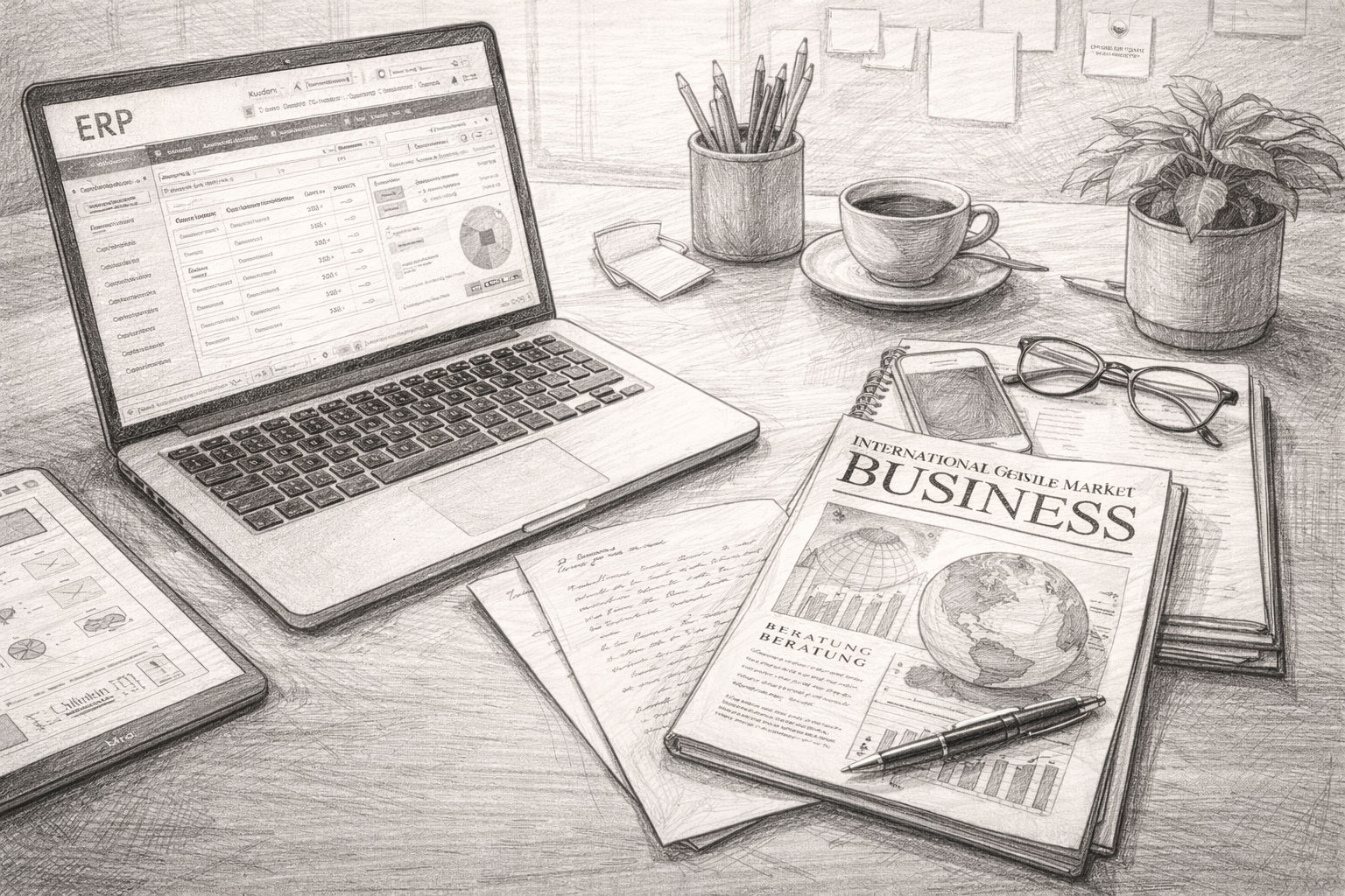 Servizi: ERP, rivista, articoli e consulenza