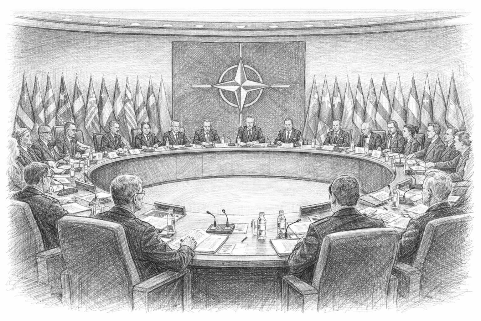 Asistencia y debates de la OTAN