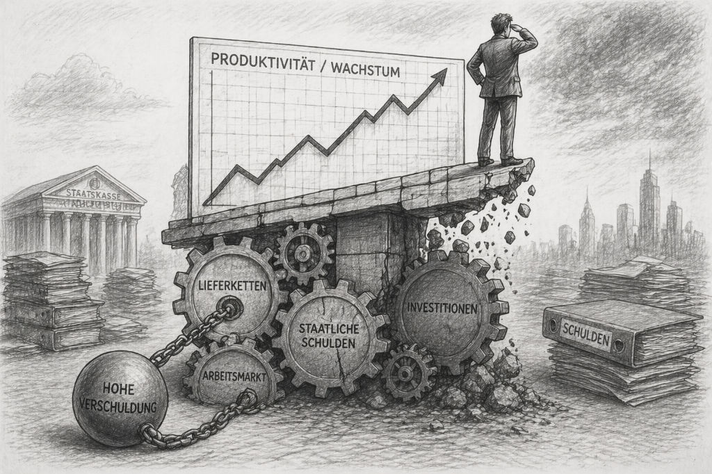 Productivité, croissance et niveau d'endettement
