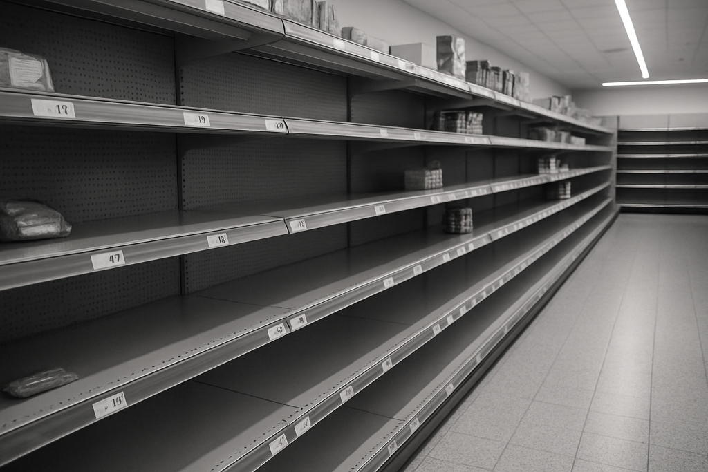 Stress-case lege schappen