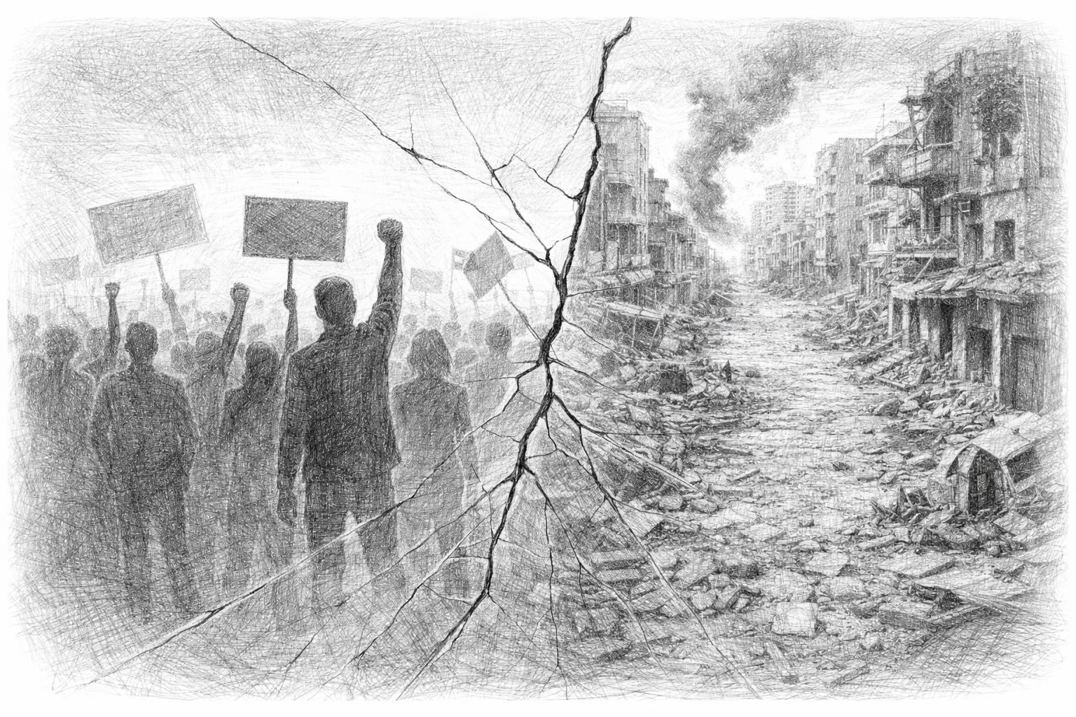 Protest und Krieg in Syrien