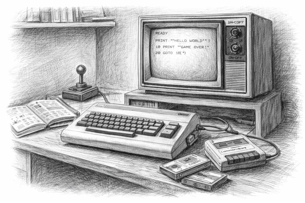 Commodore C16 ile çalışmaya başlama