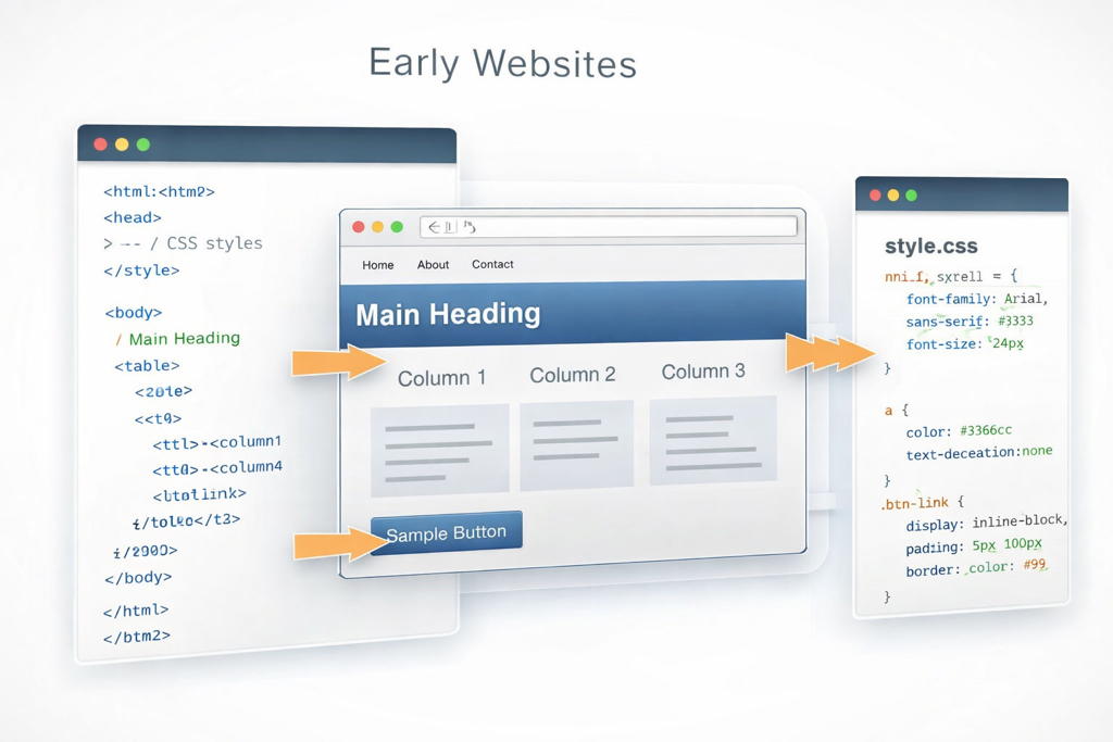 HTML ve CSS ile ilk web sitesi