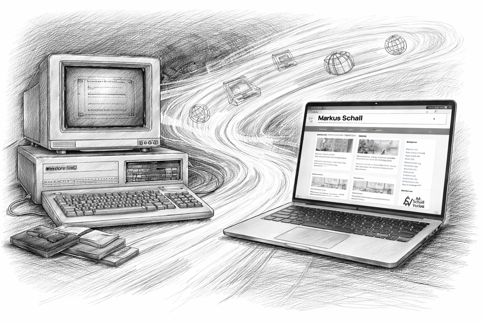 Del módem a Internet y la revista