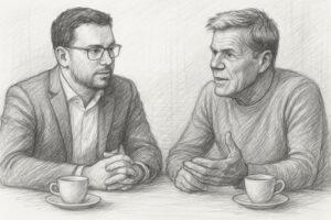 Dieter Bohlen im Gespräch mit Dominik Kettner