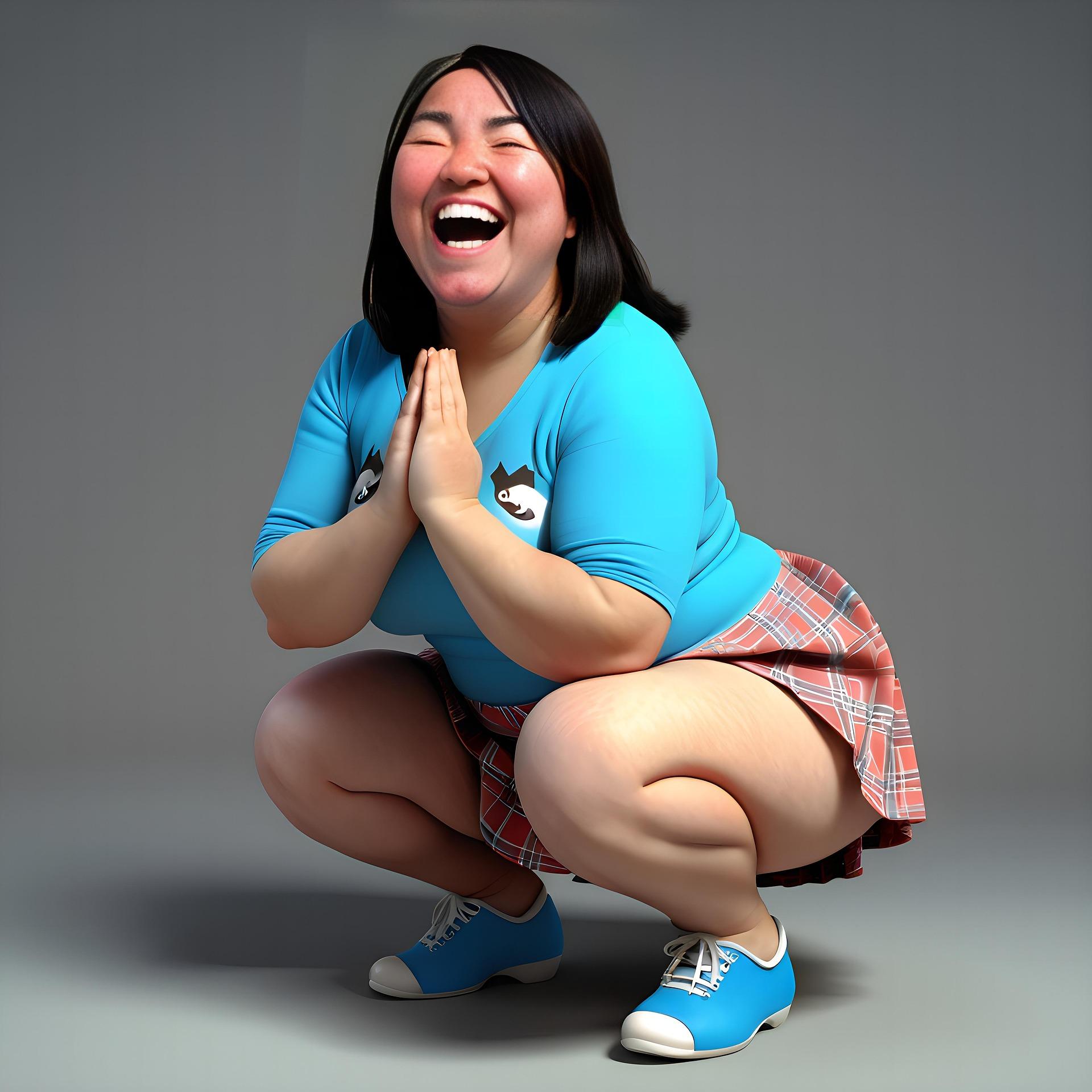 Hurkende houding voor aambeien