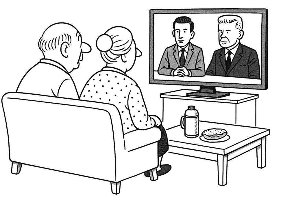 L'oreot e la televisione