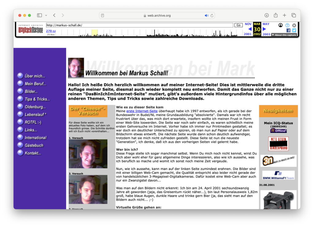 markus-schall.de desde 1998